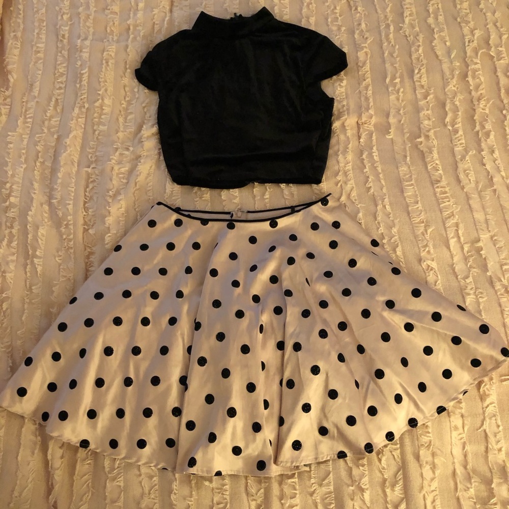 Two-Piece Homecoming Dress